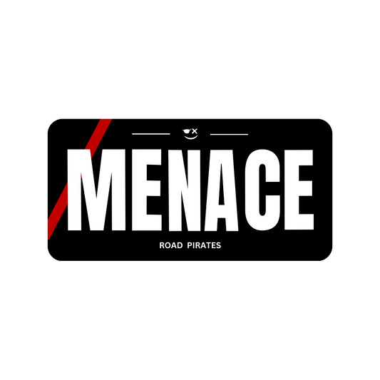 MENACE License Plate